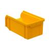 Пластиковый ящик Стелла-техник V-1-желтый 172х102х75мм, 1 литр