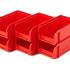 Пластиковый ящик Стелла-техник V-1-К6-красный , комплект 6 штук