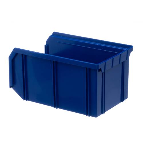 Пластиковый ящик Стелла-техник V-2-синий 234х149х120мм, 3,8 литра