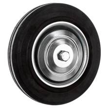 Промышленное колесо черная резина С63